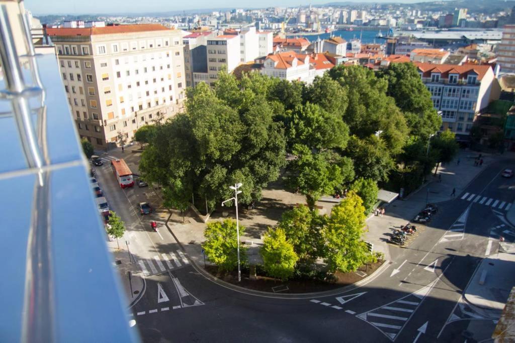 Plaza De Espana View With Terrace Apartment A Coruna